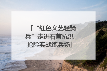 “红色文艺轻骑兵”走进石首抗洪抢险实战练兵场
