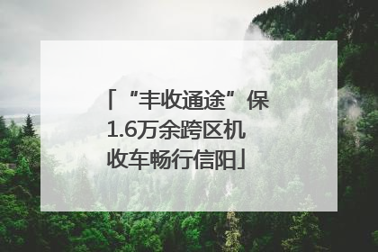 “丰收通途”保1.6万余跨区机收车畅行信阳