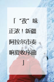 “孜”味正浓！新疆阿拉尔市奏响夏收序曲