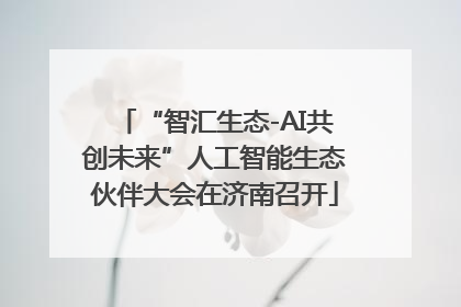 “智汇生态-AI共创未来”人工智能生态伙伴大会在济南召开