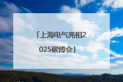 上海电气亮相2025碳博会