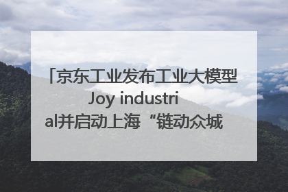 京东工业发布工业大模型Joy industrial并启动上海“链动众城 万亿降本”计划