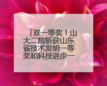 双一等奖！山大二院斩获山东省技术发明一等奖和科技进步一等奖