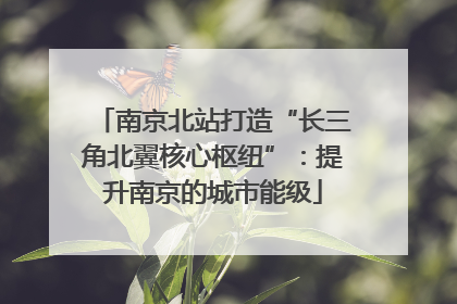 南京北站打造“长三角北翼核心枢纽”：提升南京的城市能级