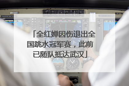 全红婵因伤退出全国跳水冠军赛，此前已随队抵达武汉