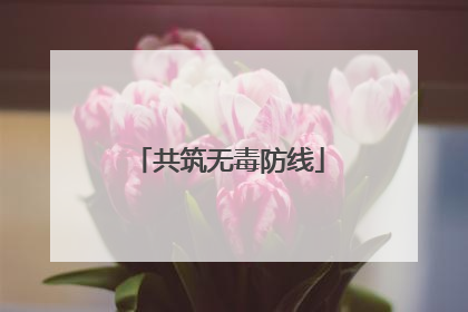 共筑无毒防线