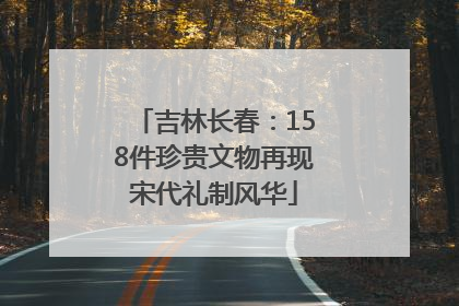 吉林长春：158件珍贵文物再现宋代礼制风华