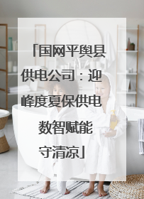 国网平舆县供电公司：迎峰度夏保供电  数智赋能守清凉