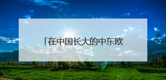 在中国长大的中东欧青年：帮助更多外国人找到“归属感”