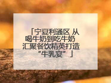 宁夏利通区 从喝牛奶到吃牛奶 汇聚餐饮精英打造“牛乳宴”