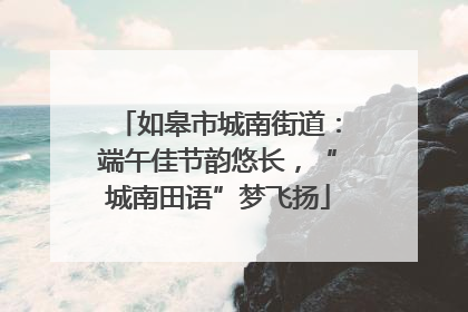 如皋市城南街道：端午佳节韵悠长，“城南田语”梦飞扬