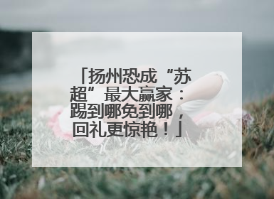扬州恐成“苏超”最大赢家：踢到哪免到哪，回礼更惊艳！
