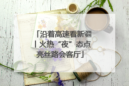 沿着高速看新疆丨火热“夜”态点亮丝路会客厅