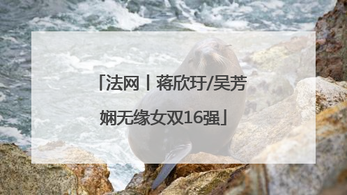 法网丨蒋欣玗/吴芳娴无缘女双16强