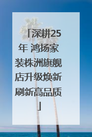 深耕25年 鸿扬家装株洲旗舰店升级焕新刷新高品质