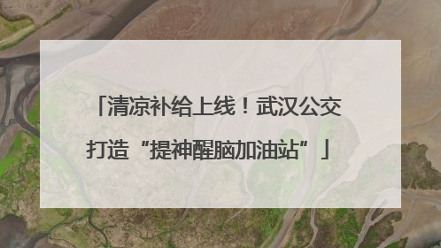 清凉补给上线！武汉公交打造“提神醒脑加油站”