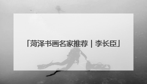 菏泽书画名家推荐｜李长臣