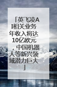 英飞凌AI相关业务年收入将达10亿欧元，中国机器人等新兴领域潜力巨大