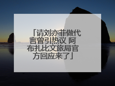 请刘亦菲做代言曾引热议 阿布扎比文旅局官方回应来了
