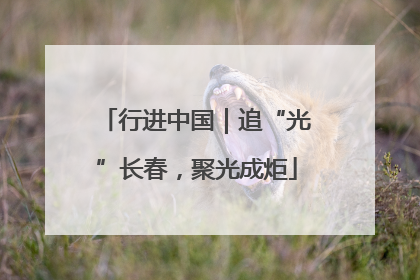 行进中国｜追“光”长春，聚光成炬