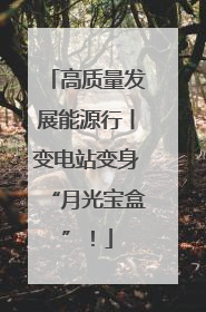 高质量发展能源行丨变电站变身“月光宝盒”！