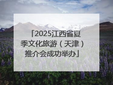 2025江西省夏季文化旅游（天津）推介会成功举办