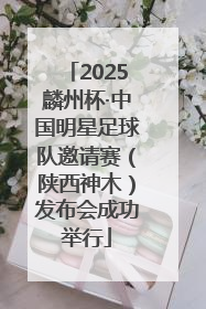 2025麟州杯·中国明星足球队邀请赛（陕西神木）发布会成功举行