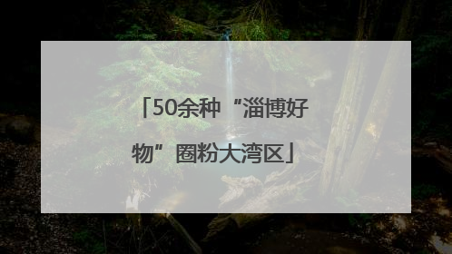 50余种“淄博好物”圈粉大湾区