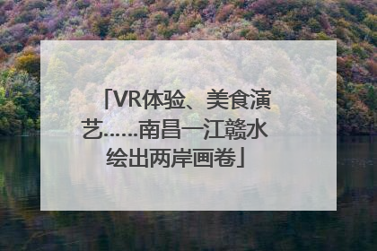VR体验、美食演艺……南昌一江赣水绘出两岸画卷